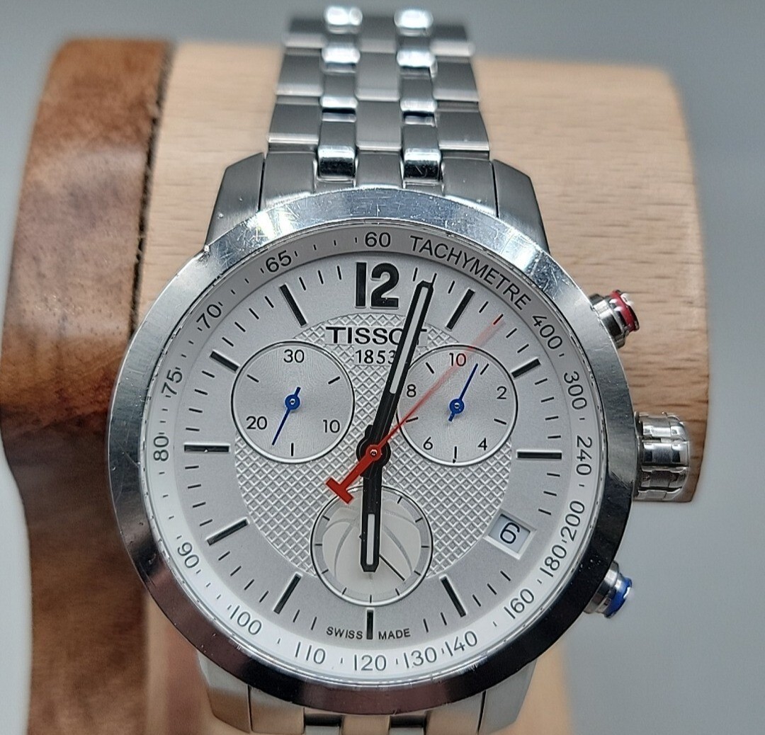 Tissot NBA PRC 200 Mens Quartz Watch Chronograph 42mm 6.5