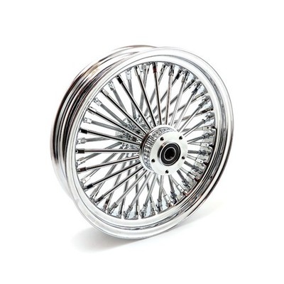 Big Spoke Felge, vorne, DF, Chrom, 3,5x18'', für Harley-Davidson mit TÜV!