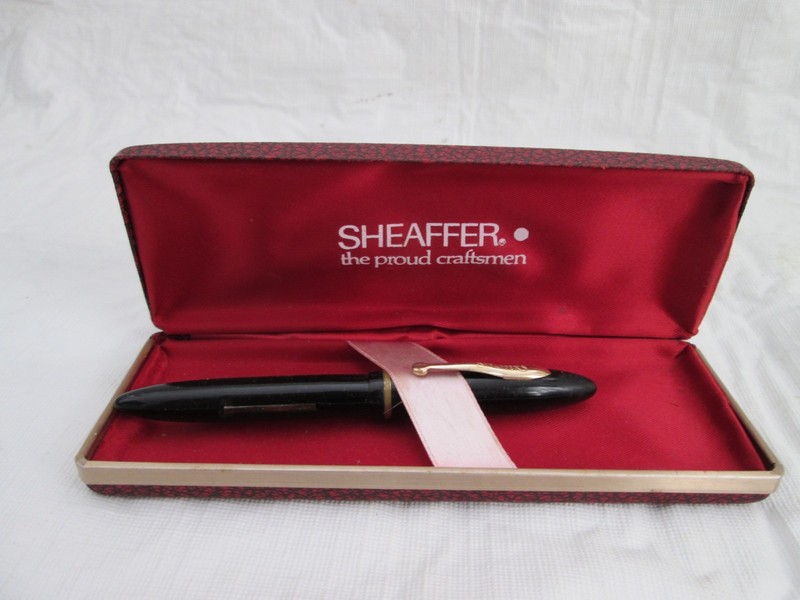 SUPER RARE SCHAEFFER 14K GOLD NIB ANTIQUE FOUNTAIN VTG CLASSIC RETRO OLD PEN ☆