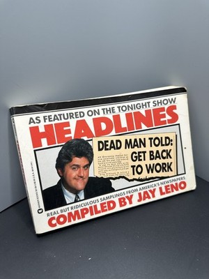 Headlines by Jay Leno - Humor - Paperback
