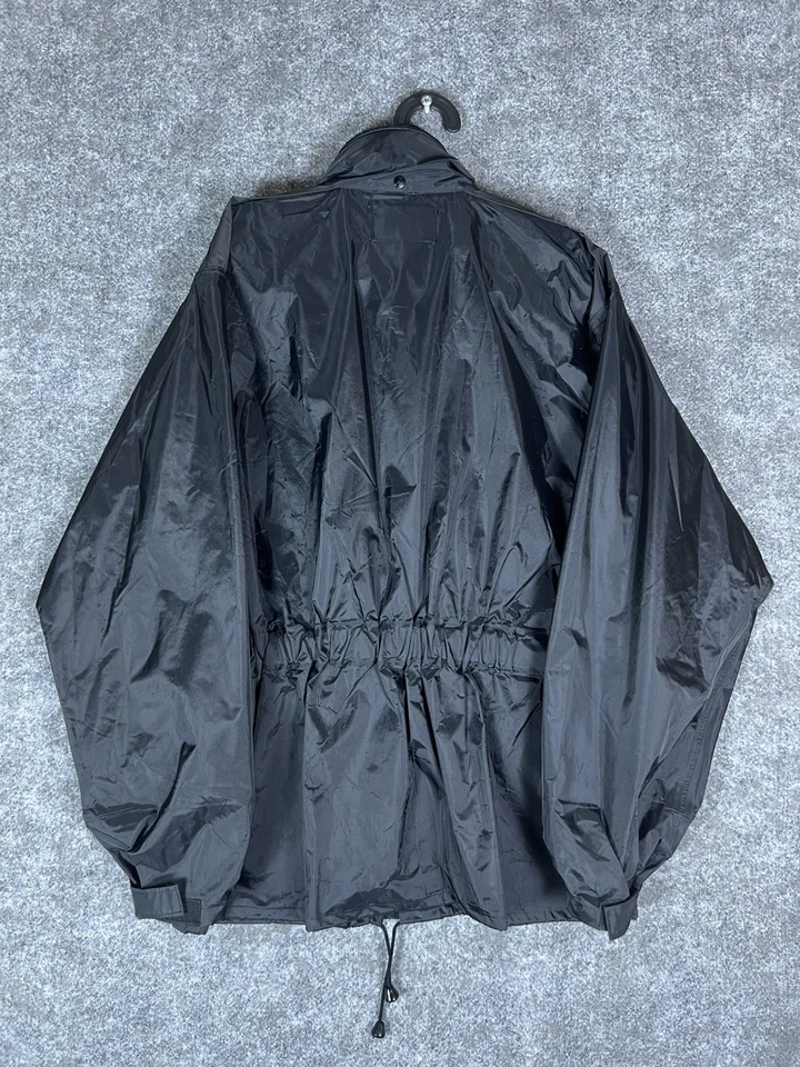 Harley Davidson Jacket Men’s Size L-XL Black Full Zip Waterproof Outerwear - Image 2 of 4