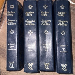 Matthew Henry Commentary on the Whole Bible | eBay