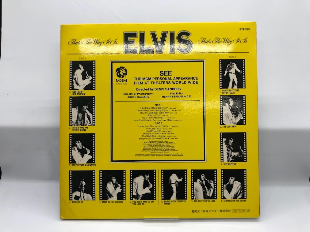 ELVIS PRESLEY That's The Way It Is SX-61 JAPAN LP w/OBI | eBay