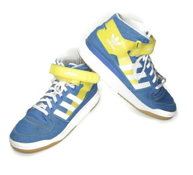 adidas forum mid refined blue