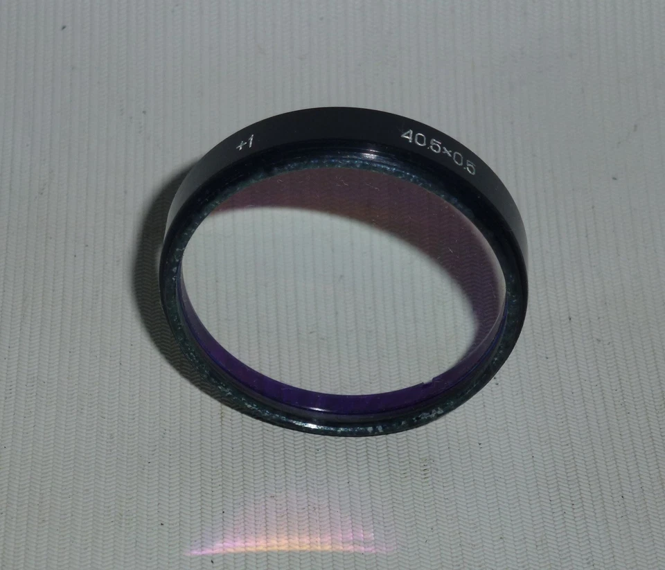 Clouse-Up lens +1 diopters M40.5x0.5 for macro photography USSR Soviet - Image 4 of 4