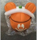 Loungefly Disney Mickey-o-Lantern Pumpkin Glow-in-the-Dark Crossbody Halloween