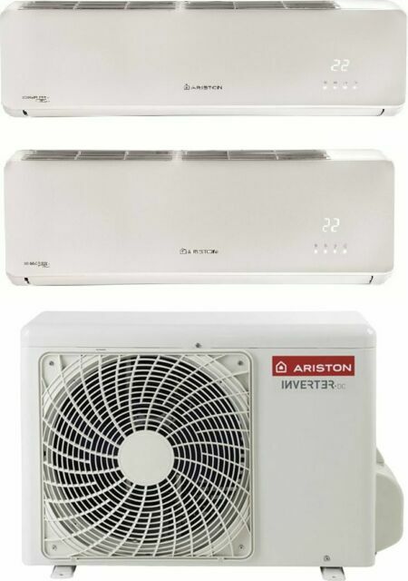Ariston Thermo Prios R32 Dual 50 XD0-O 18118 BTU a Parete Condizionatore -  Bianco | Acquisti Online su eBay