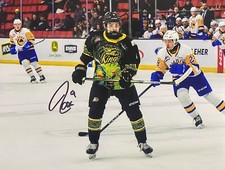 Jaxon JACOBSON Signed 8x10 PHOTO! NHL Draft 2027! Brandon Wheat Kings ! W/COA