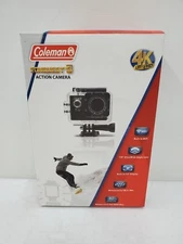 Coleman CX14WP Conquest3 4K Ultra HD Action Camera with Waterproof Housing & Mou