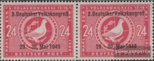 Sowjetische Zone (All.Bes.) 233I / II waagerechtes Paar (kompl.Ausg.) postfrisch