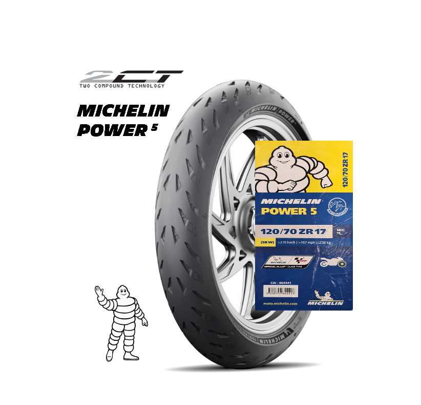 MICHELIN POWER5 120/70/ZR17 190/55/ZR17 0 Michelin Power wheel M⁄C