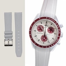 *TOP* Omega x Swatch - Moonswatch - Mission to Mercury & Pluto Grey STRAP ONLY