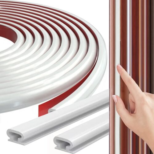 1M-10M Rubber Seal Weather Strip Foam Sticky Tape Door Window Draught Excluder - Imagen 1 de 17