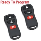 2 New Replacement Keyless Entry Remote Key Fob for Nissan Frontier Titan Xterra