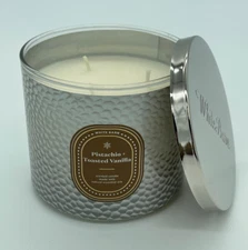 Bath & Body Works Candle 3-Wick PISTACHIO TOASTED VANILLA Large 14.5 oz