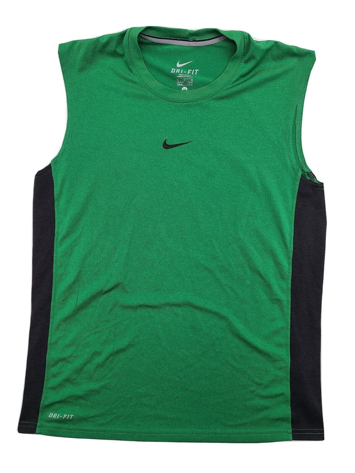 Nike Drifit Size discount Medium Green And Top Black Tank Sleeveless Active A surprise price is realized