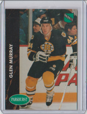 1991-92 Parkhurst Rookie Card #229 Glen Murray Boston Bruins