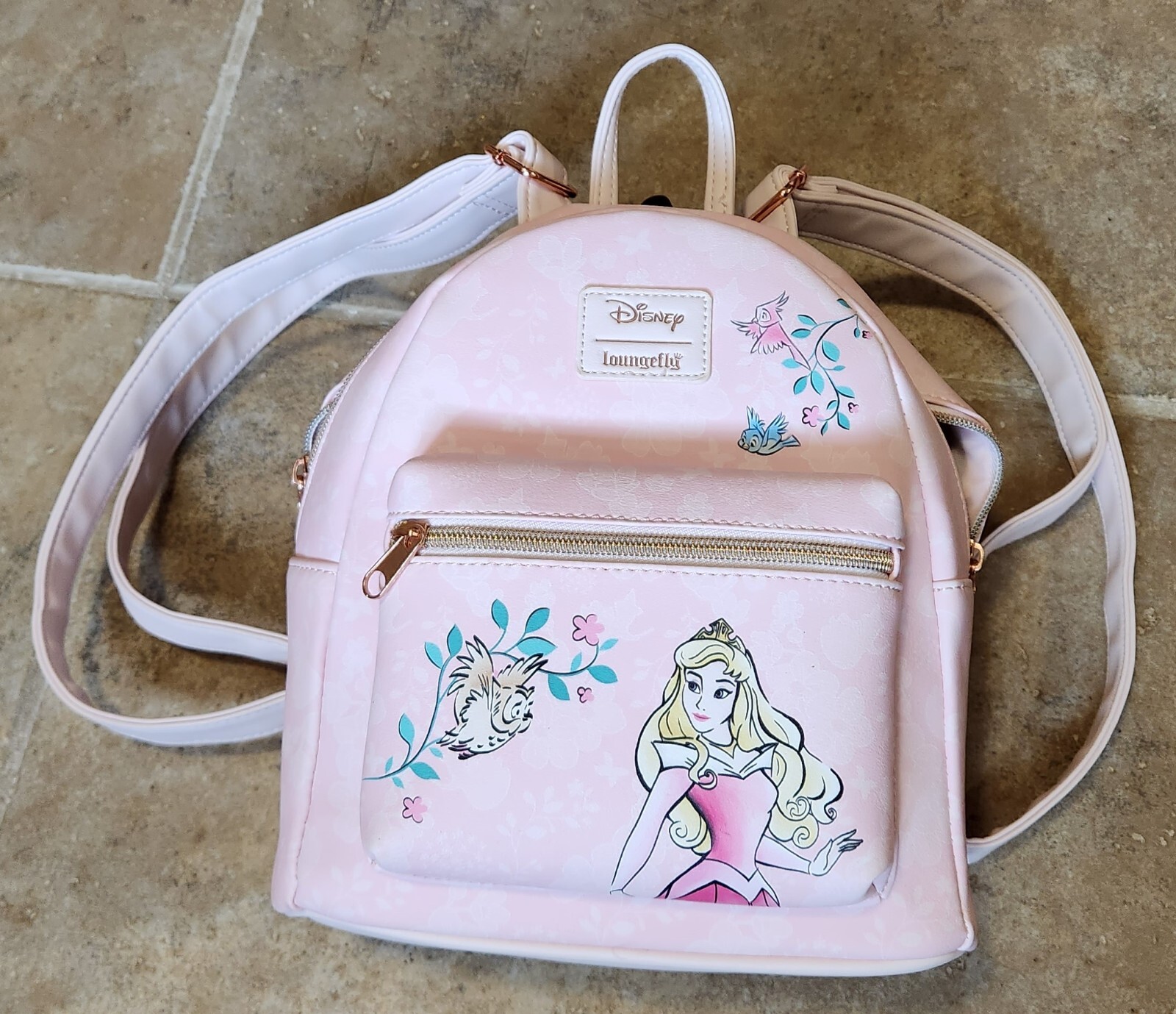 Loungefly Disney Sleeping Beauty Aurora Sketch Mi… - image 1