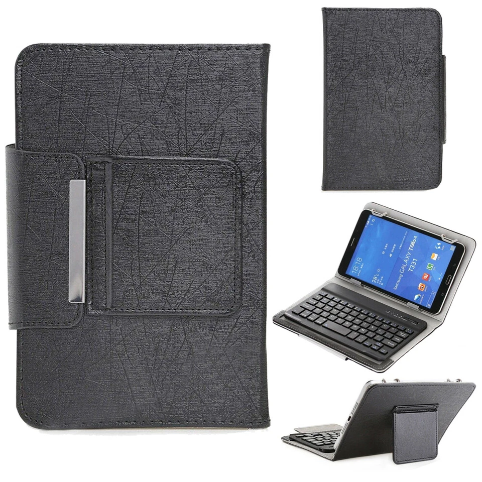 For Lenovo Tab 2 3 4 M7 M10 7.0"/10.1inch Tablet Keyboard Case Folio Stand Cover - Image 3 of 4