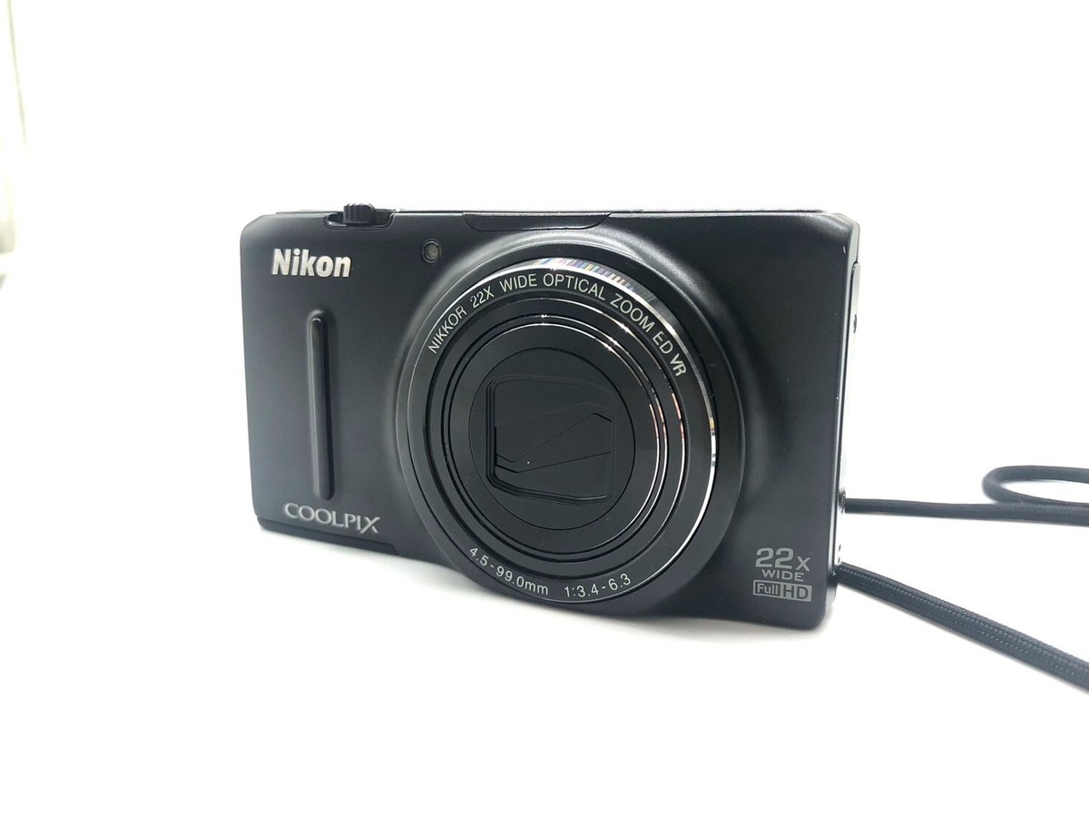 MINT] Nikon CoolPix S9500 Black 18.1MP 22x Zoom digital camera
