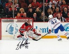 Sven Andrighetto #0  8x10 Signed Photo w/ COA Montreal Canadiens