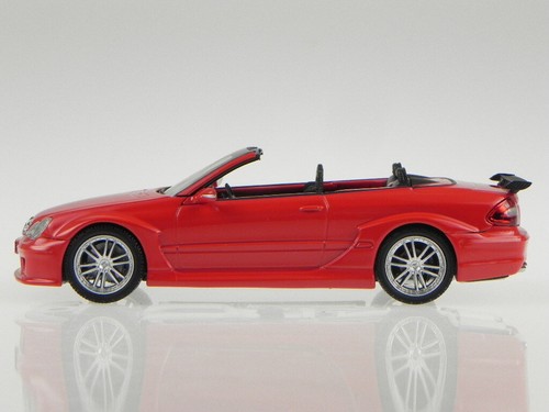 Mercedes C209 CLK DTM AMG convertible rojo coche en miniatura 3219 Kyosho 1/43 - Imagen 2 de 4