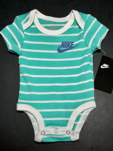 AIR NIKE Newborn Baby boys 3-pc Outfit Gift Set Bodysuits Romper 0-6 Months. - 第 2/5 張圖片