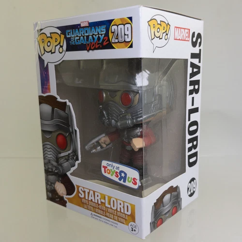 Funko POP! Guardians of the Galaxy Vol. 2 Figure - STAR-LORD (Action Pose) #209
