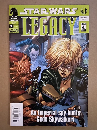Star Wars Legacy #9 Newsstand Variant Dark Horse Comic Book