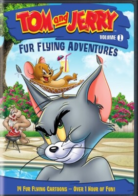 #ad #ad TOM AND JERRY FUR FLYING ADVENTURES VOLUME 1 New Sealed DVD 14 Shorts $7.99