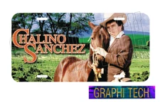 el pelavacas chalino sanchez placa de aluminio impresa para veiculo