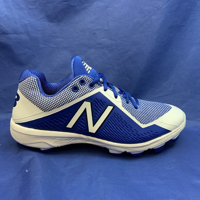New Balance Low-Cut 4040v4 TPU Baseball Cleats (PL4040D4) - Royal/White | eBay