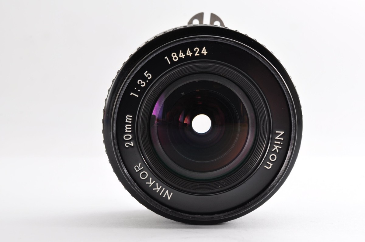 Nikon Ai Nikkor 20mm f/3.5 MF Wide Angle Lens [Exc+3] From