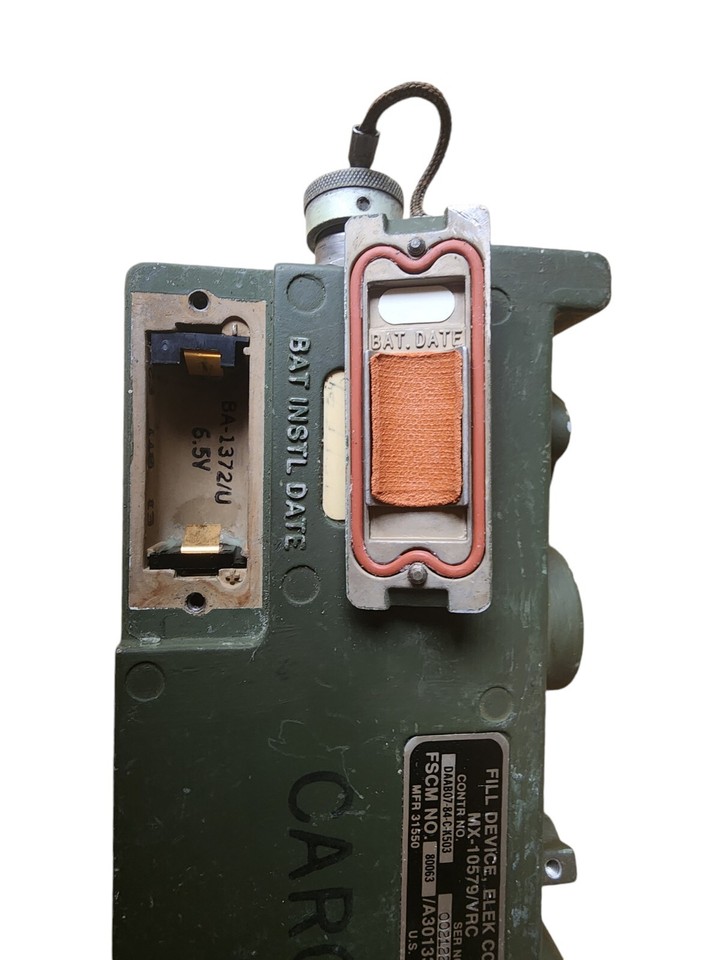 Vintage FILL device ELEK CCM MX10579/VRC Sincgars Radio Military