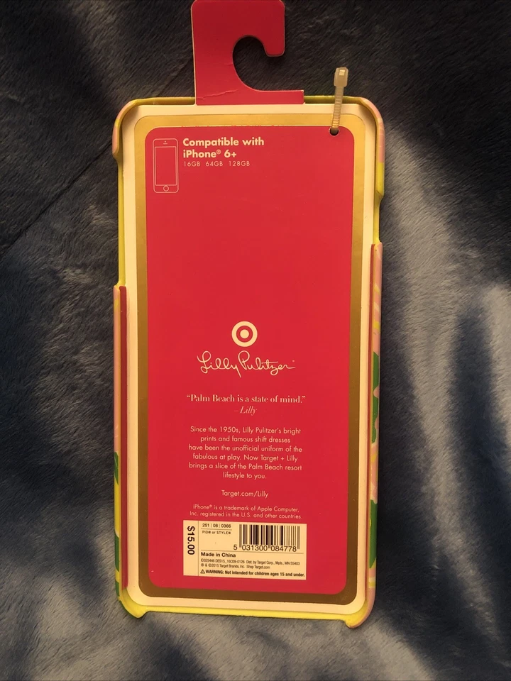 Funda para iPhone Lilly Pulitzer 6+ Fan Dance Foto 3 de 4