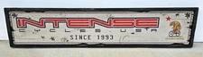 Intense Cycles "Custom Made" Large Vintage Wooden Sign shop or man cave