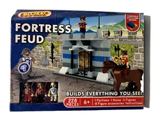 blokko fortress feud NEW 228 pieces building toy