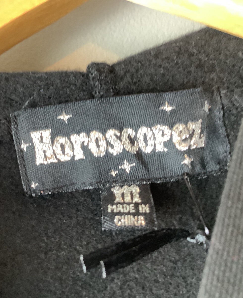 Dolls Kill Horoscopez Aquarius Magick Cropped Hoodie Size Medium NWT