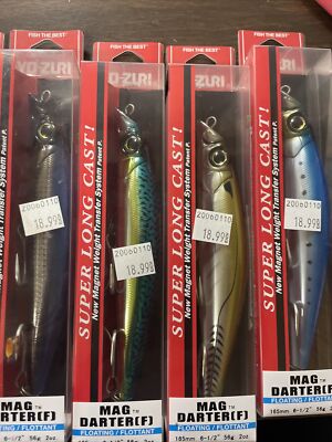 Isca Artificial Yo Zuri Mag Darter F 125 mm - Realismo e Atração Máxima