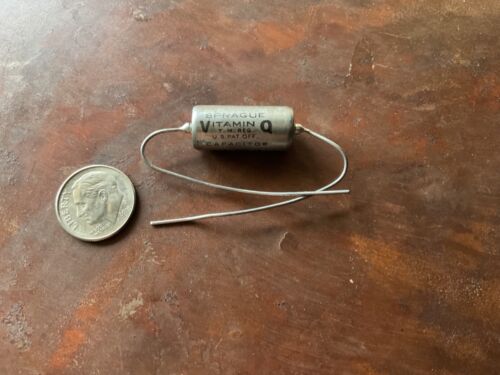 Sprague Vitamin Q 196P .018uf @ 400V New Old Stock Paper In Oil Capacitor - Picture 1 of 3