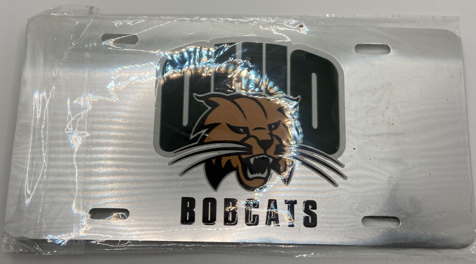 NCAA Laser Inlaid Metal License Plate Tag With Mounting Hardware Ohio ...
