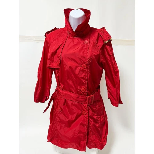 LOUIS VUITTON（LV） Trench coat donna LOUIS VUITTON spedizione gratuita nylon rosso taglia 36 come nuovo articolo