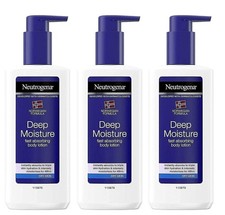 Neutrogena Norwegian Formula Deep Moisture Fast Absorbing Body Lotion for Dry...