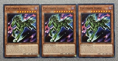 Cucumber Horse DABL-EN036 (x3) Darkwing Blast 1st Edition NM