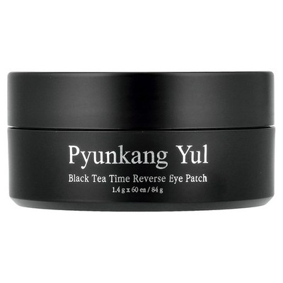 Black Tea Time Reverse Eye Patch, 60 Patches, 1.4 g Each