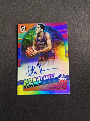 2020-21 Panini Donruss Otis Birdsong #SG-OBS Signature Series Auto XV44