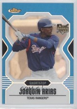 2007 Topps Finest Blue Refractor 42/399 Joaquin Arias #139 0c2
