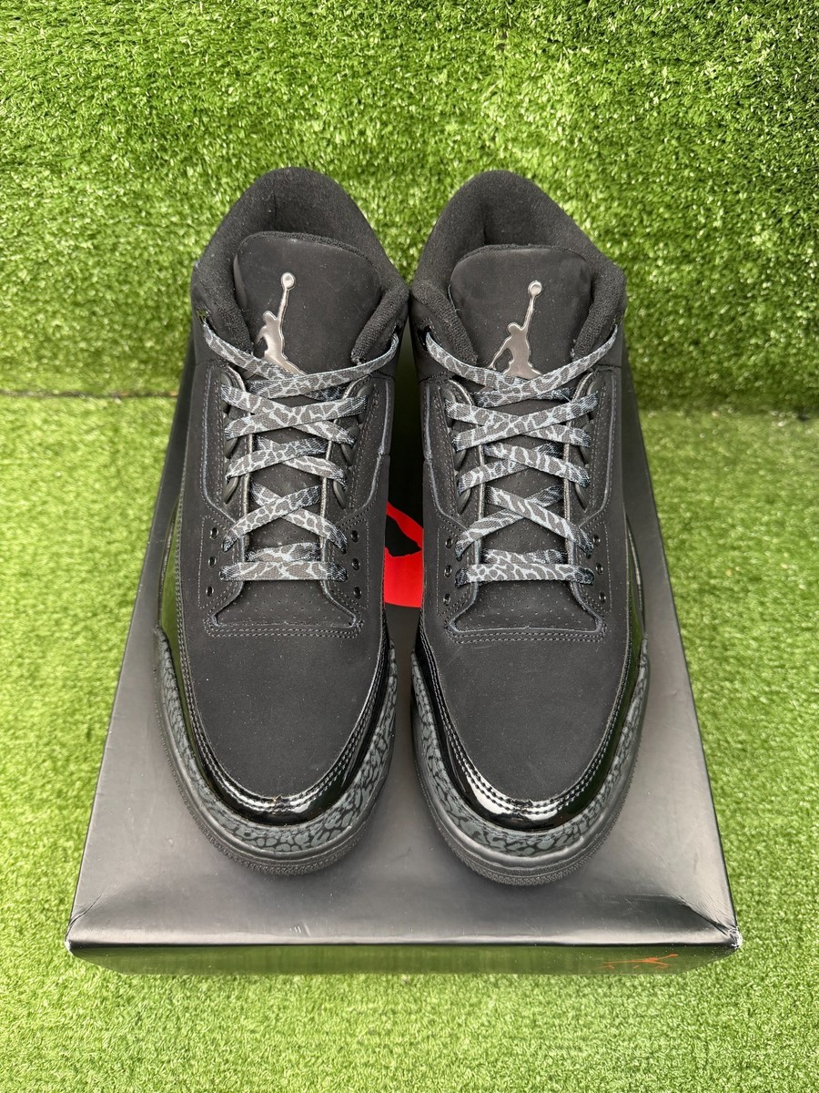 Size 13 - Air Jordan 3 Retro 2025 Black Cat | eBay