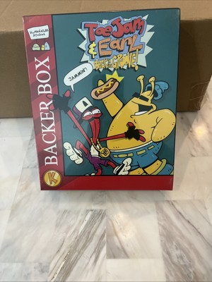 ToeJam & Earl Back in Groove Limited Run Kickstarter Backer Box PC/Mac Sealed