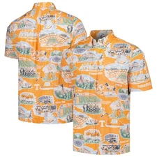 Men's Reyn Spooner  Tennessee Orange Tennessee Volunteers Scenic Button-Down